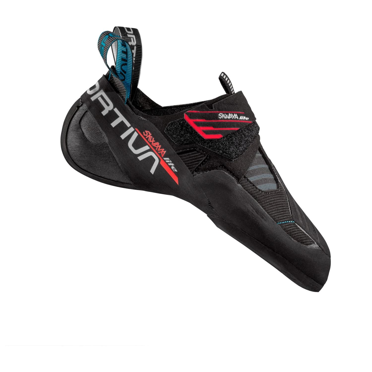 Дамски обувки с велкро La Sportiva Women's Skwama Lite Climbing shoes - Black / Malibu Blue