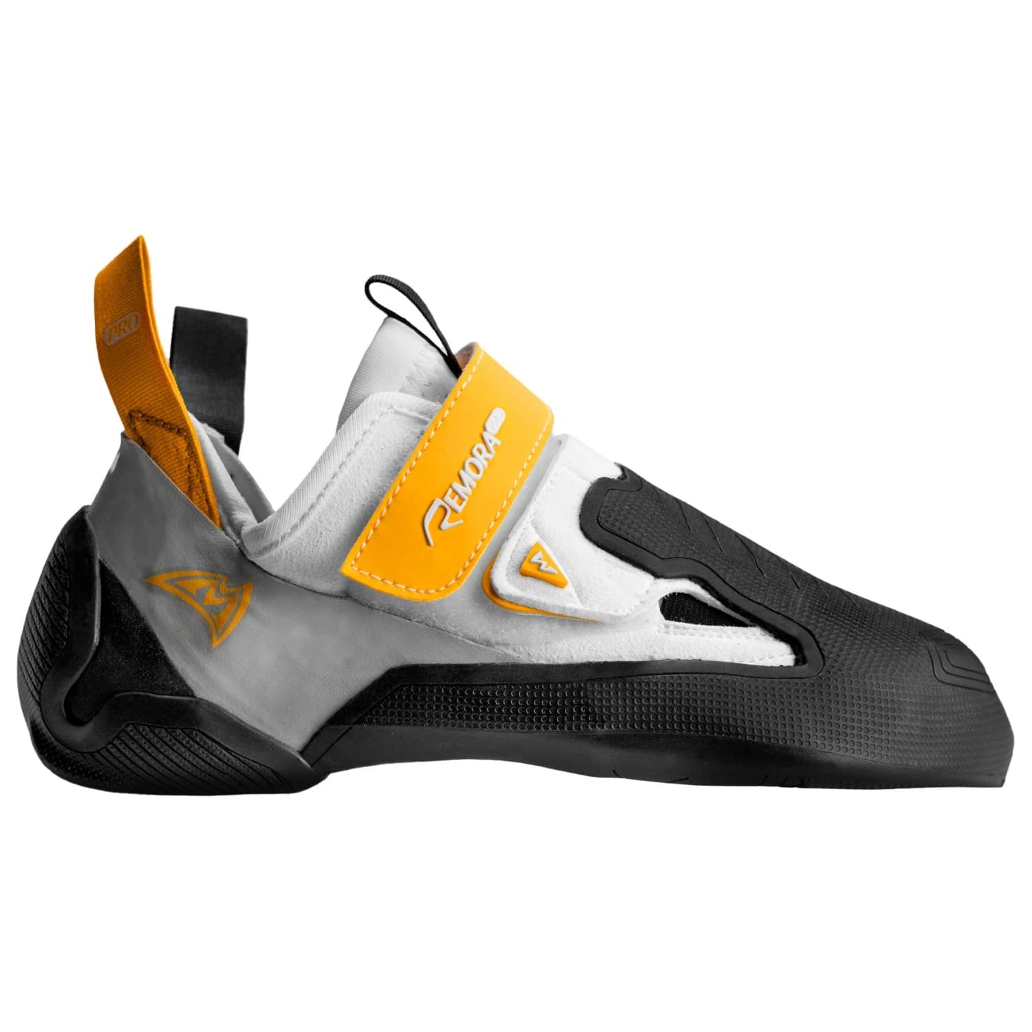 Обувки с велкро Mad Rock Remora Pro LV Climbing shoes - White / Orche Yellow / Gray