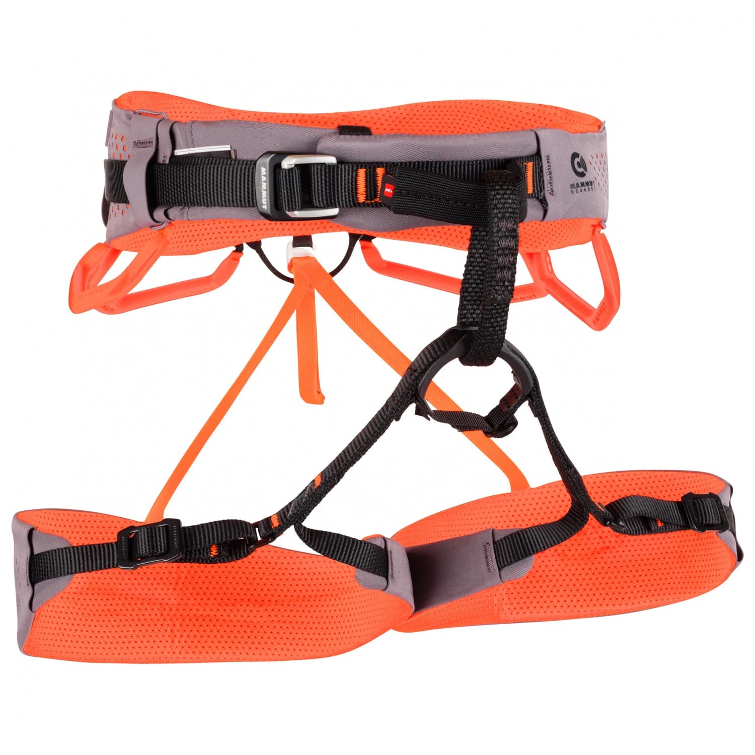 Дамска сбруя - седалка Mammut Women's Comfort Fast Adjust Harness Climbing harness - Shark / Safety Orange