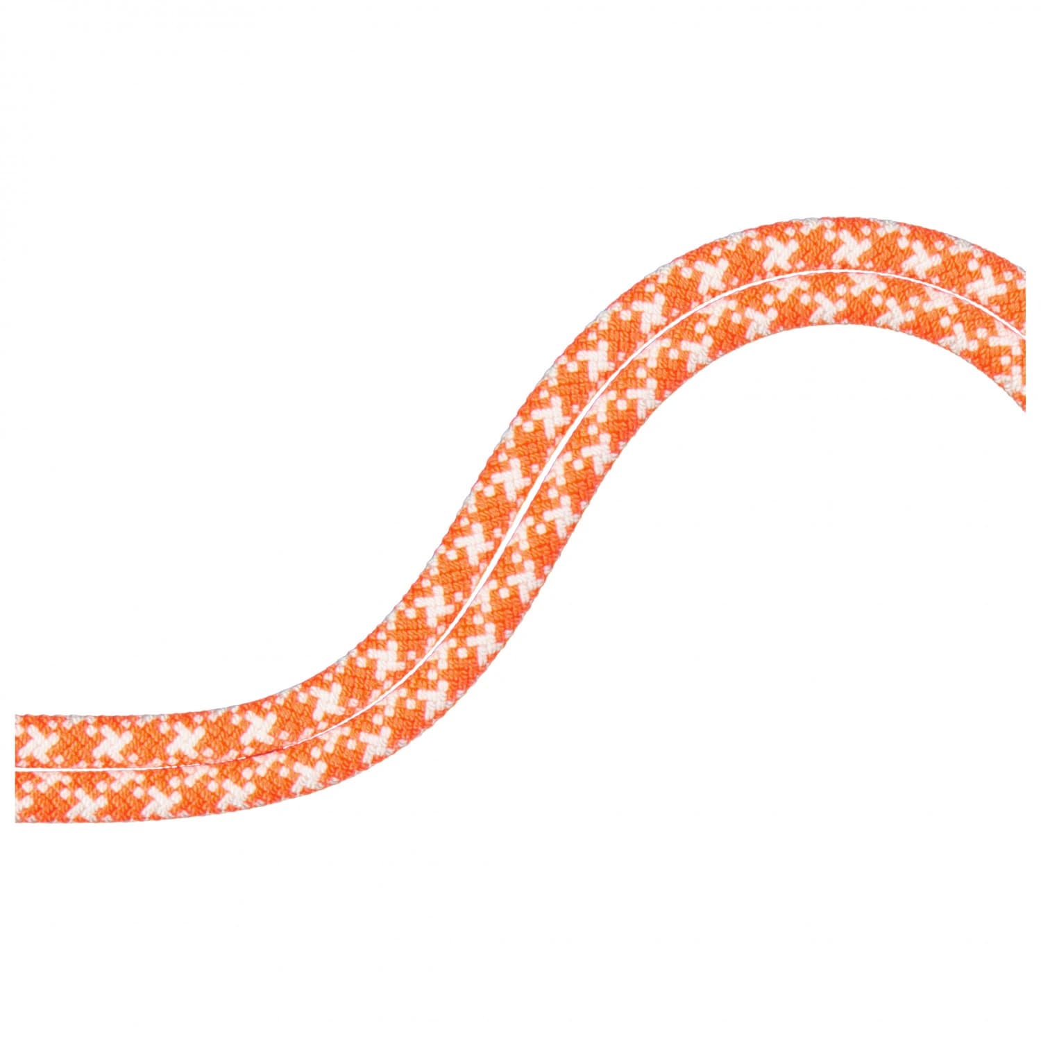Единично въже Mammut 9.5 Crag Classic Rope Single rope - Vibrant Orange / White