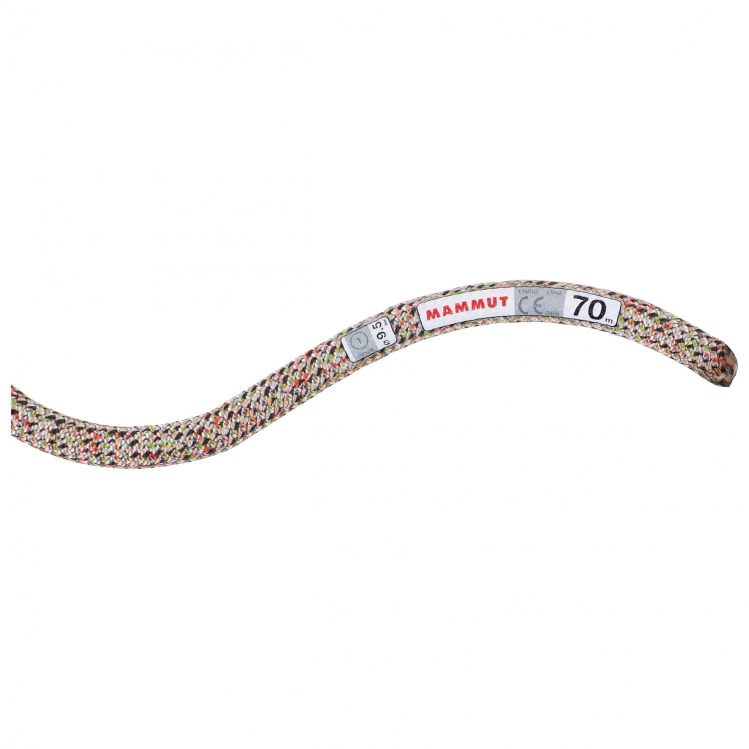 Единично въже Mammut 9.5 Crag We Care Classic Single rope - Assorted