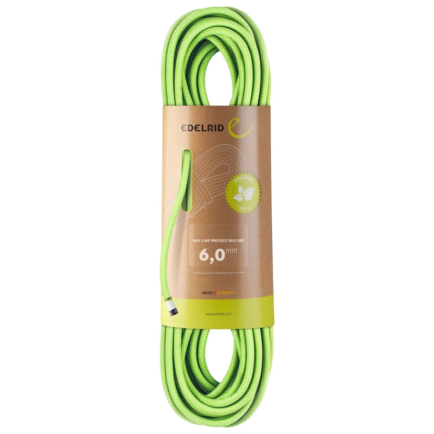 Репшнур/примка Edelrid Rap Line Protect Eco Dry 6 mm Cord - Oasis
