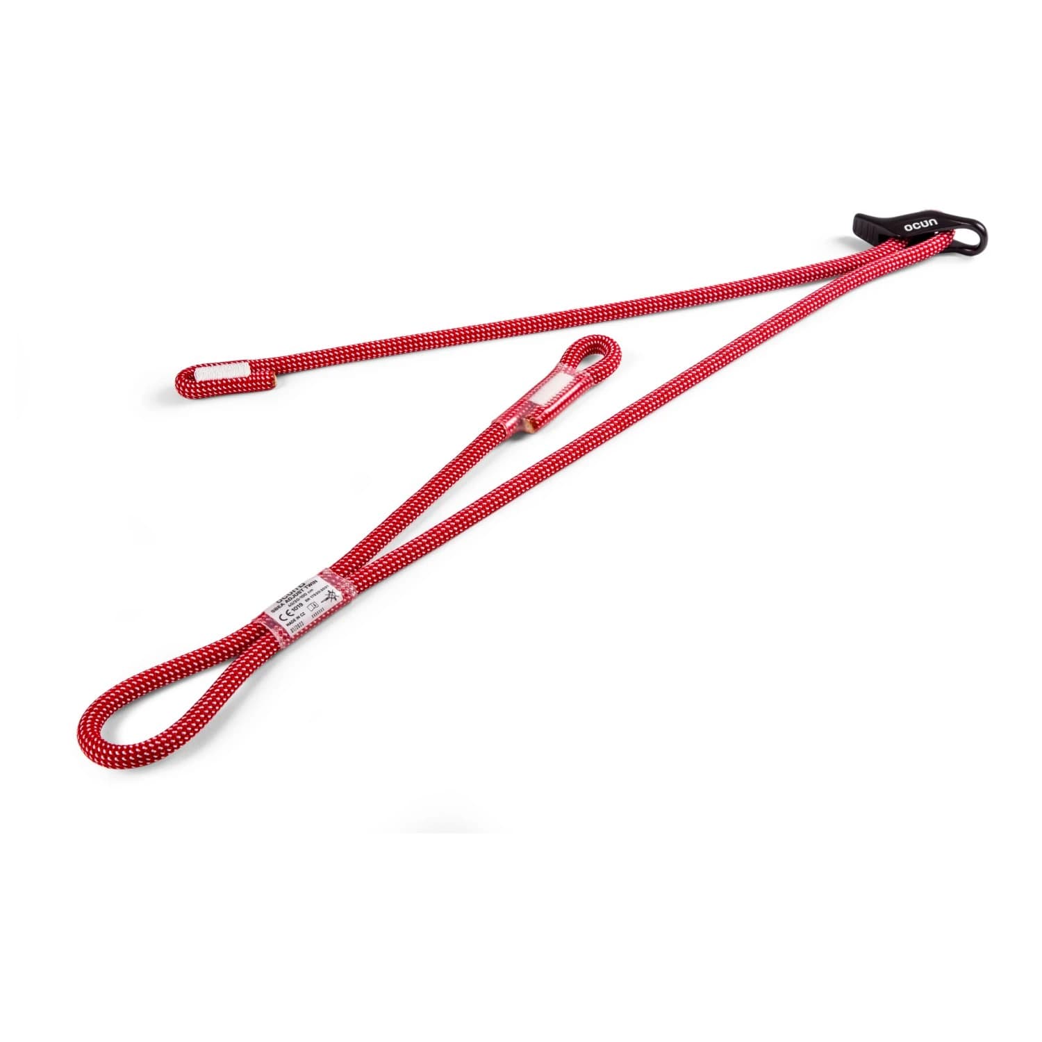 Осигурителна примка Ocun Sbea Adjust Twin Personal tether - Red / White