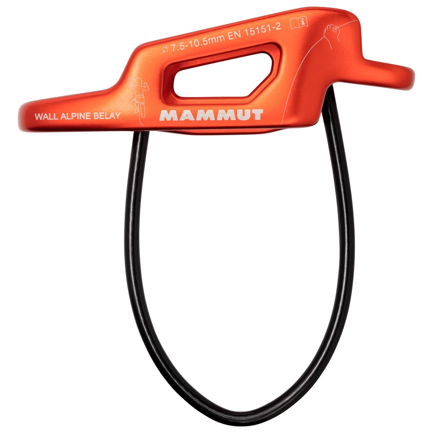 Осигурително устройство Mammut Wall Alpine Belay Belay device - Orange