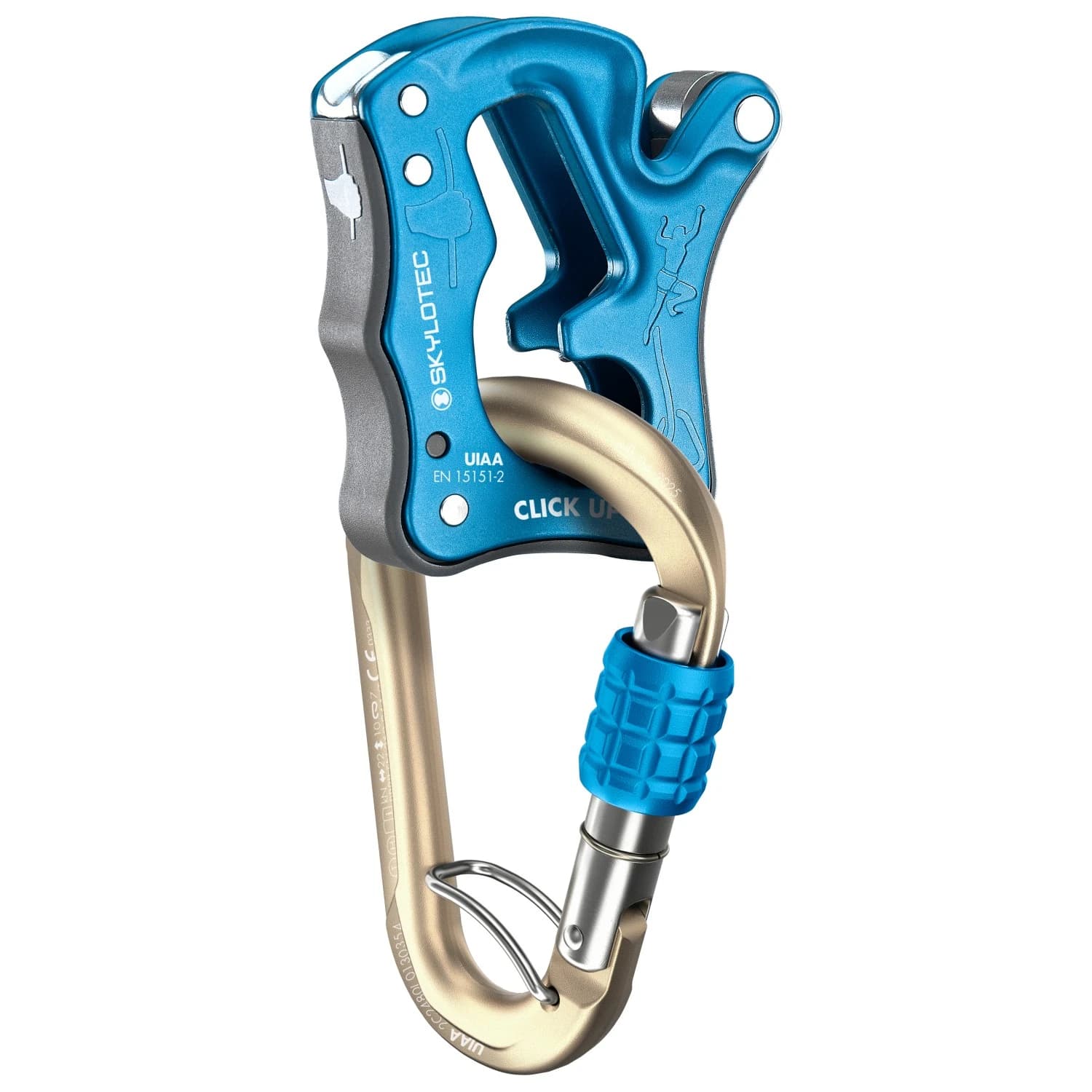 Осигурително устройство Skylotec Click Up Belay device - Light Blue
