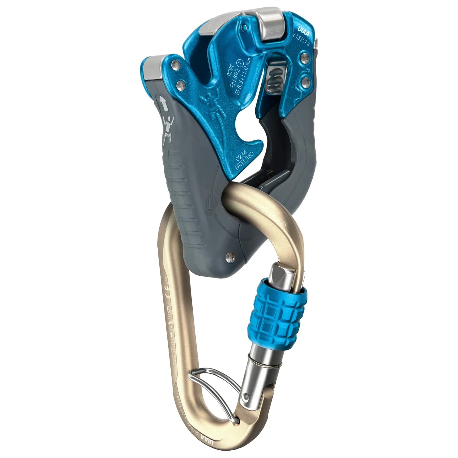 Осигурително устройство Skylotec Click Up+ Belay device - Light Blue
