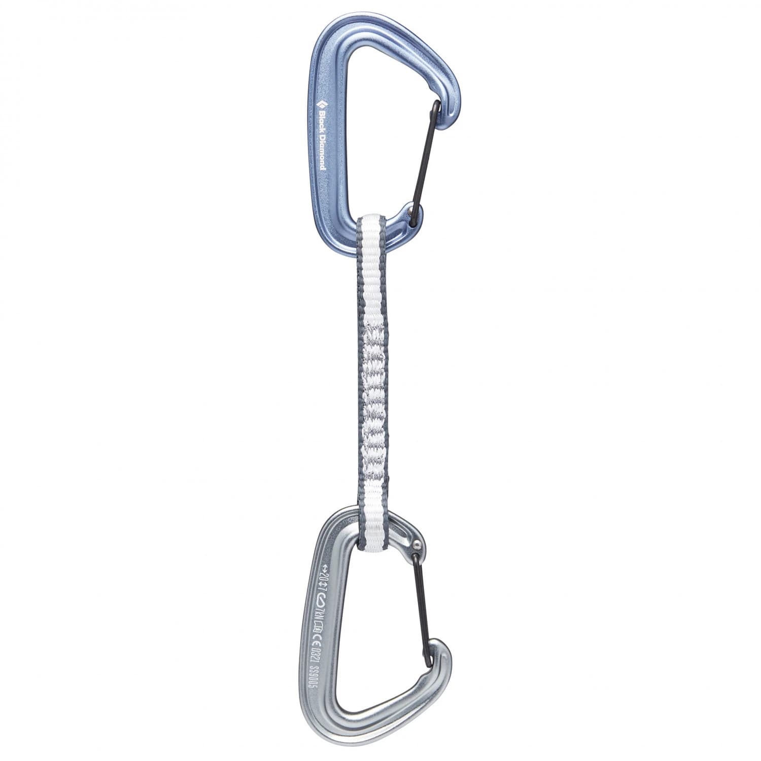 Експрес (Quickdraw) Black diamond Miniwire Quickdraw - Light Gray