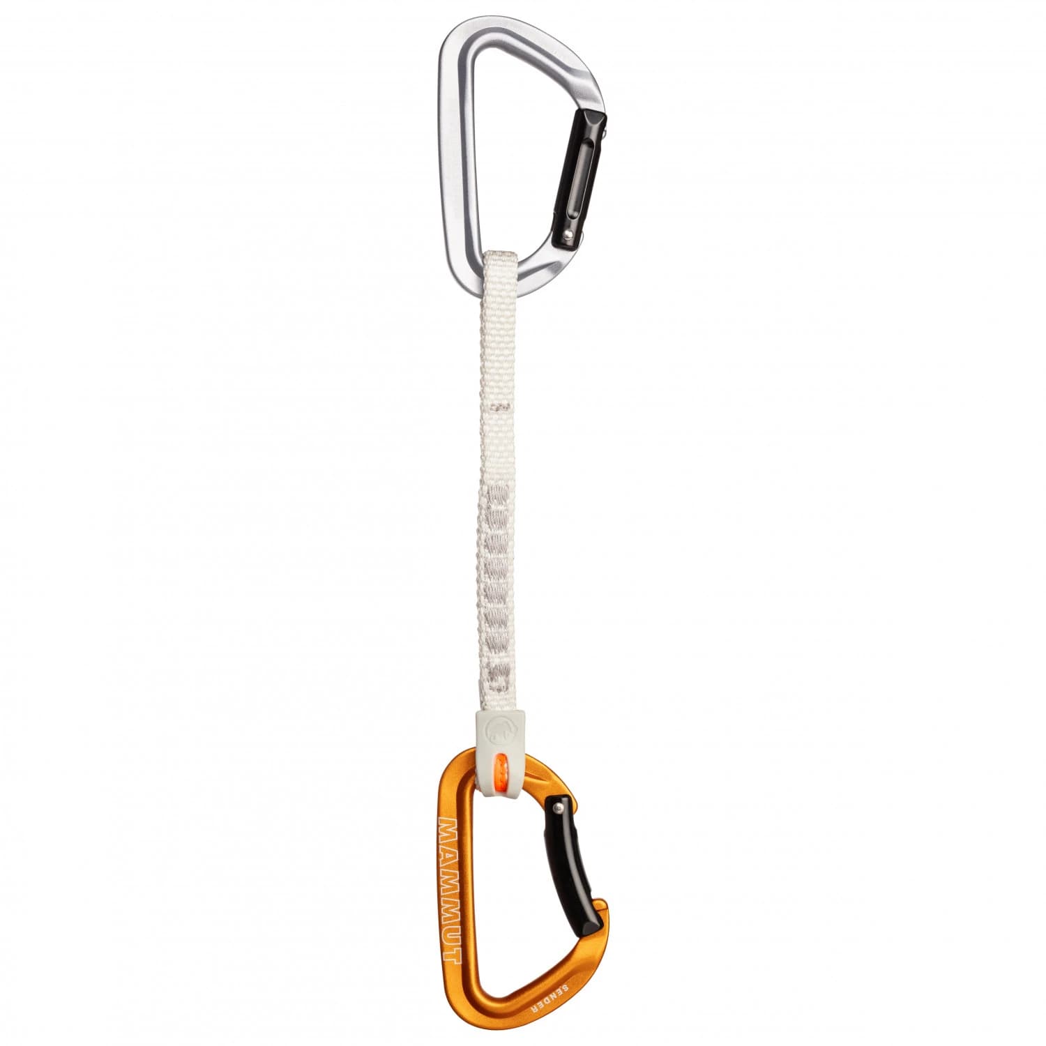 Експрес (Quickdraw) Mammut Sender Keylock Quickdraws - Light Grey / Gold