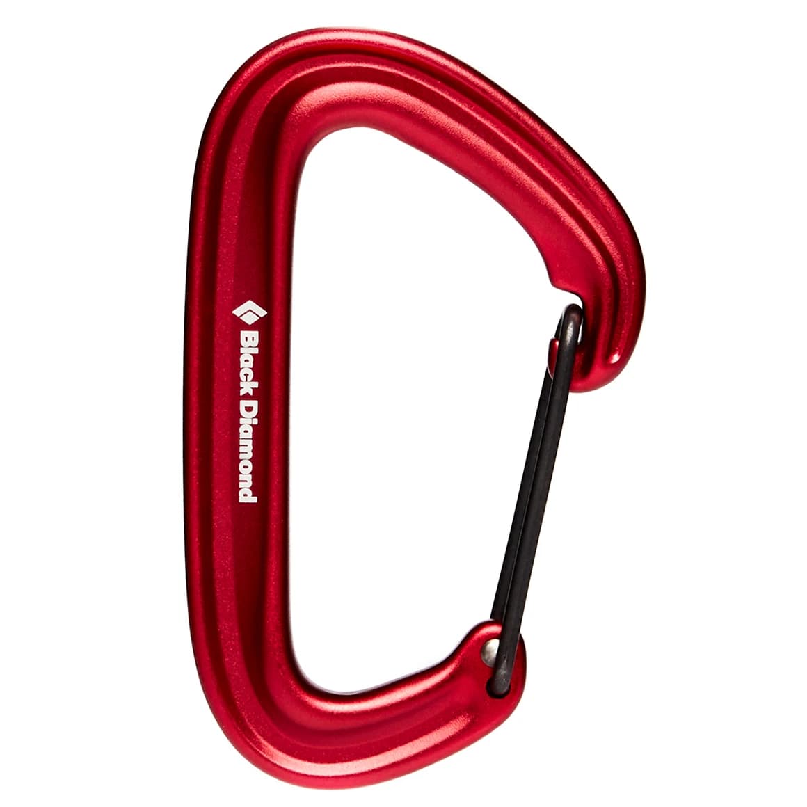 Карабинер с щифт Black diamond Litewire Carabiner Snapgate carabiner - Red