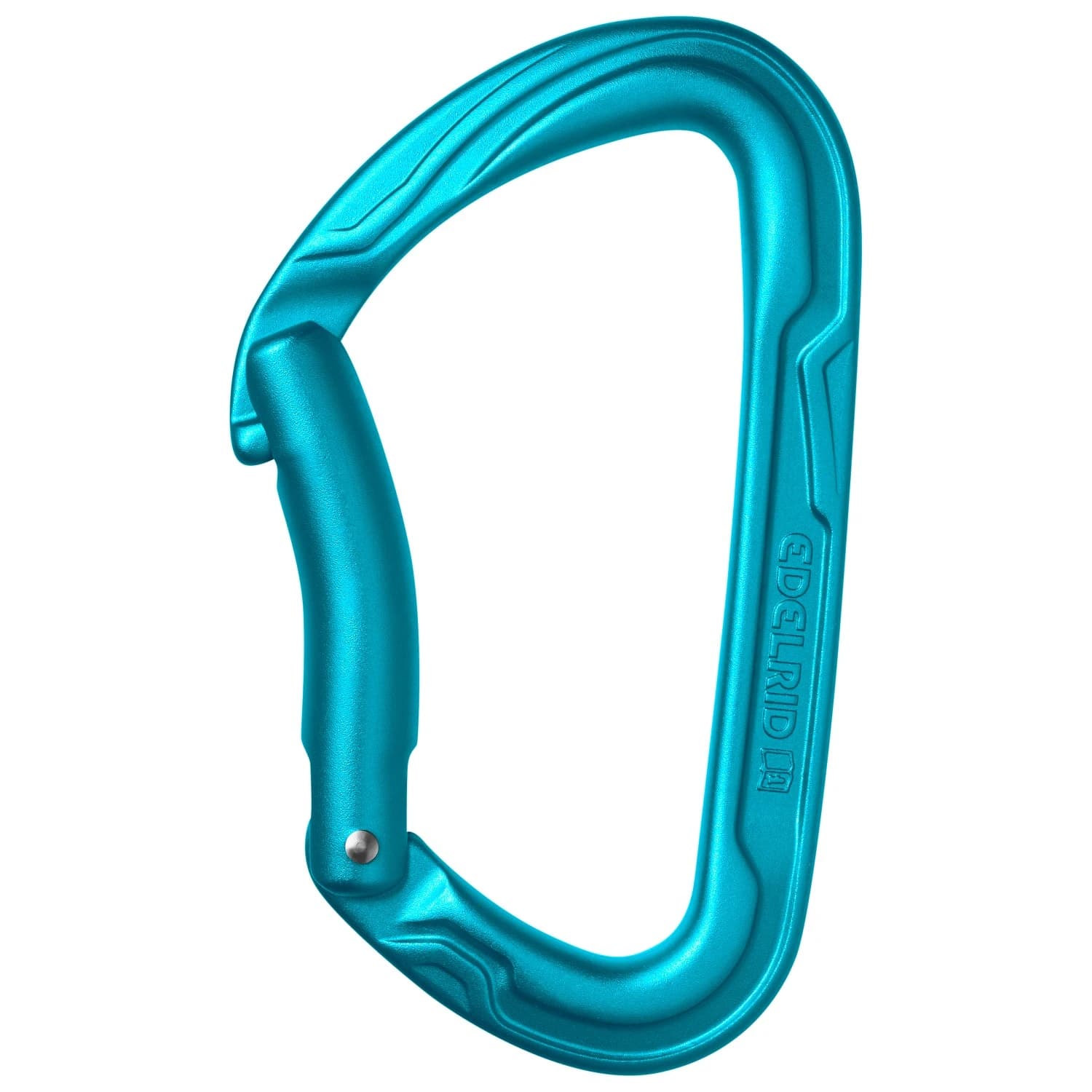 Карабинер с щифт Edelrid Pure Bent III Snapgate carabiner - Icemint