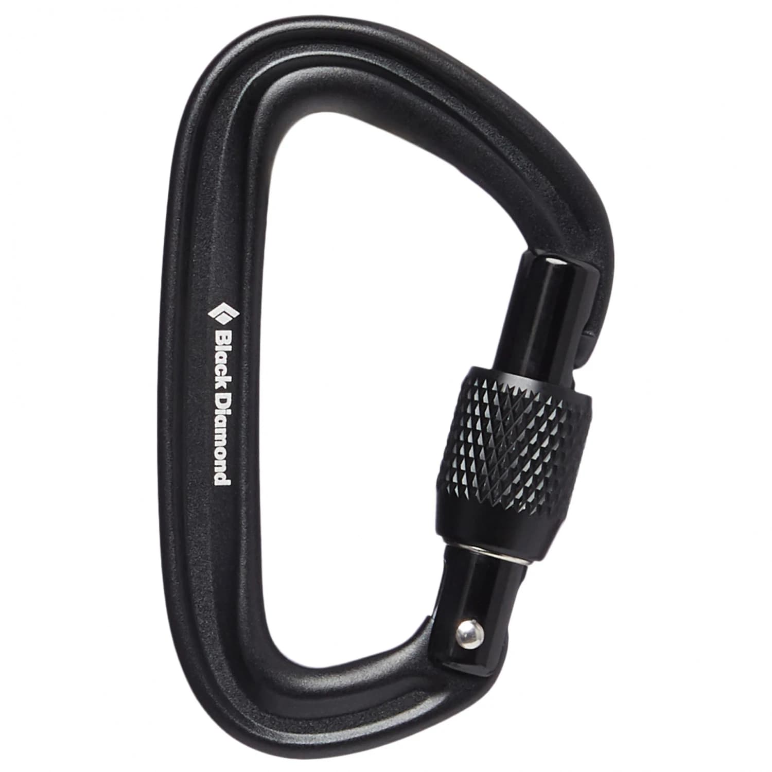 Винтов карабинер Black diamond Liteforge Screwgate Carabiner - Black