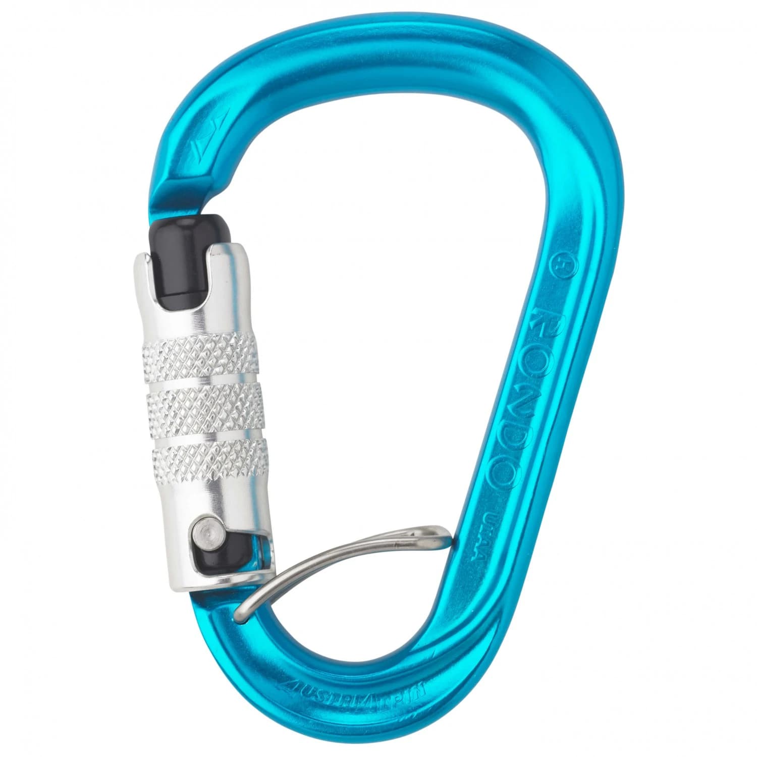 HMS карабинер Austrialpin HMS Rondo Aluminium 3-way Autolock Selfie HMS carabiner - Blue Anodized