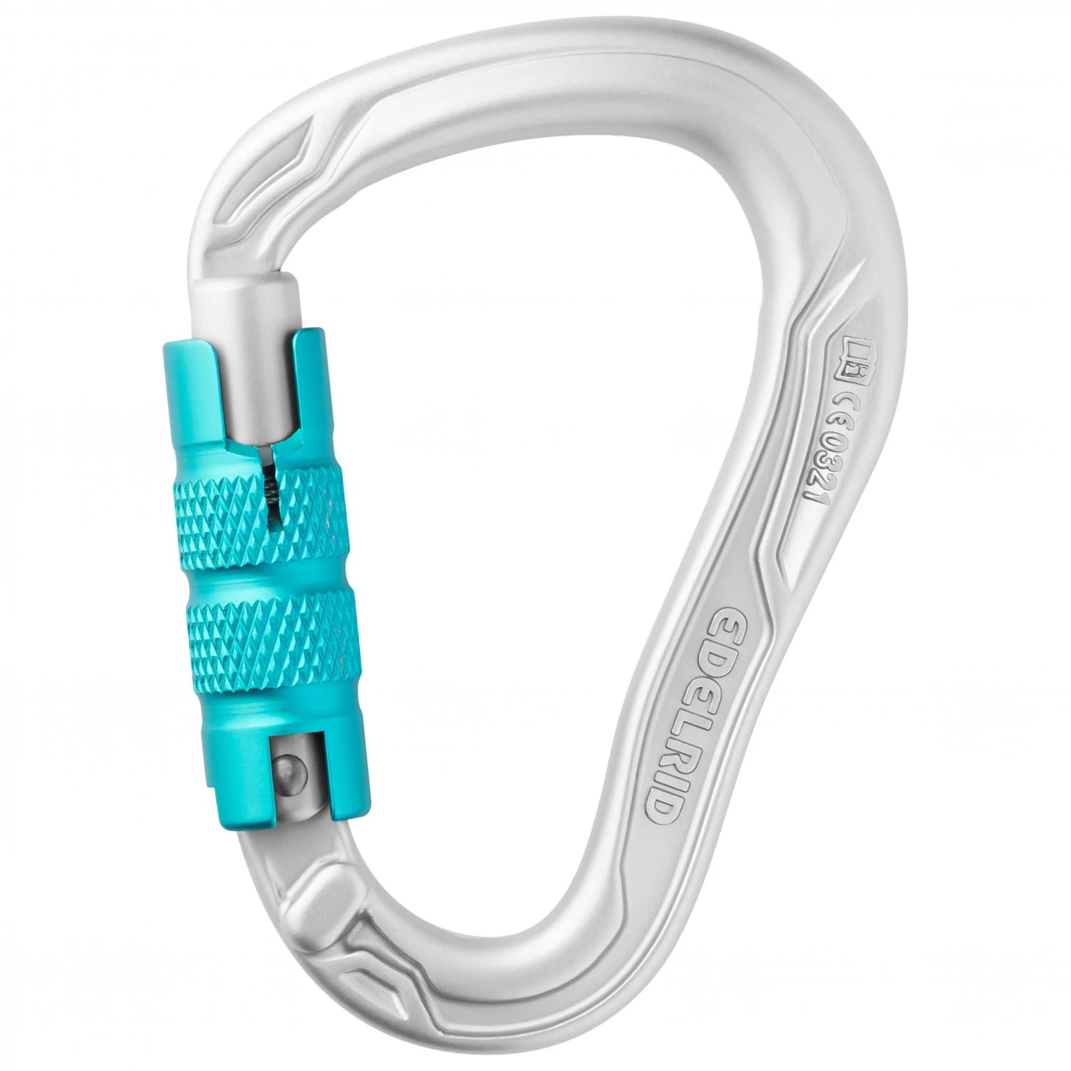 HMS карабинер Edelrid HMS Bullet Triple II HMS carabiner - Silver
