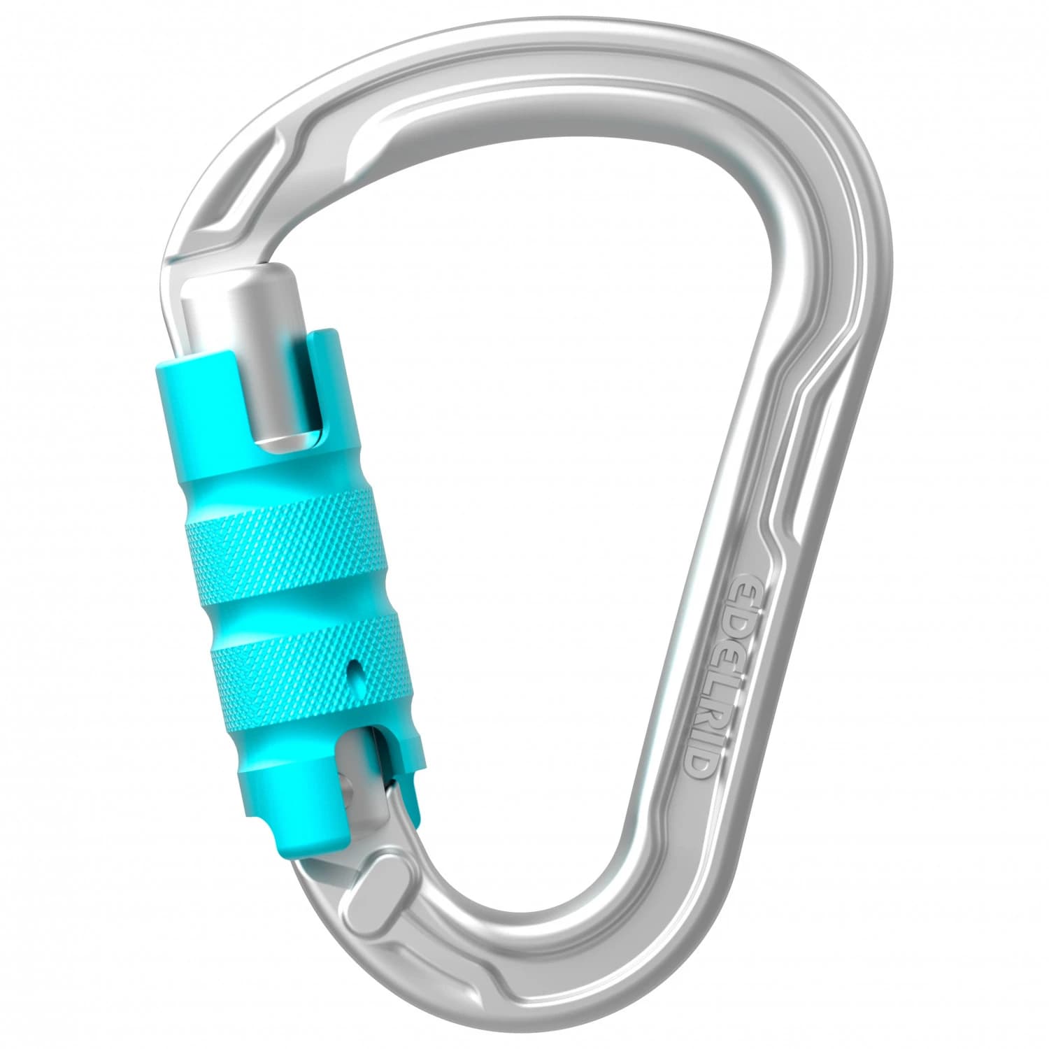 HMS карабинер Edelrid HMS Strike Triple II HMS carabiner - Silver