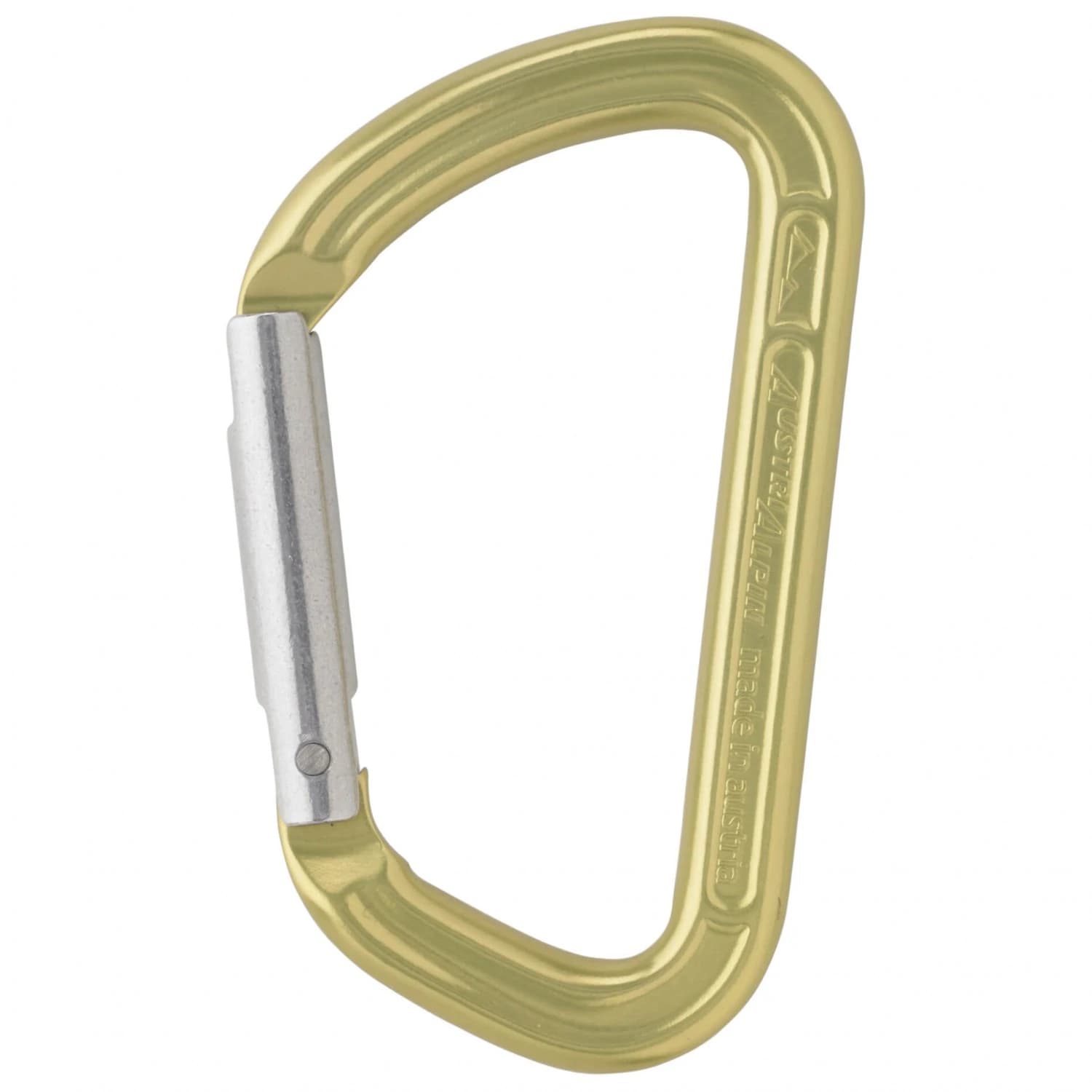 Карабинер за екипировка Austrialpin Accessory Aluminium Snap Hook Gear carabiner - Yellow