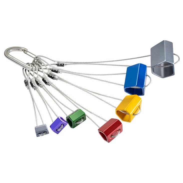 Клин Black diamond Wired Hexentrics Nut - Multicolor