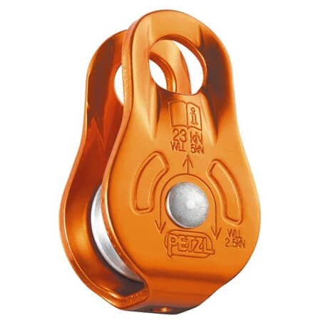 Въжена макара Petzl Fixe Rope pulley - Orange