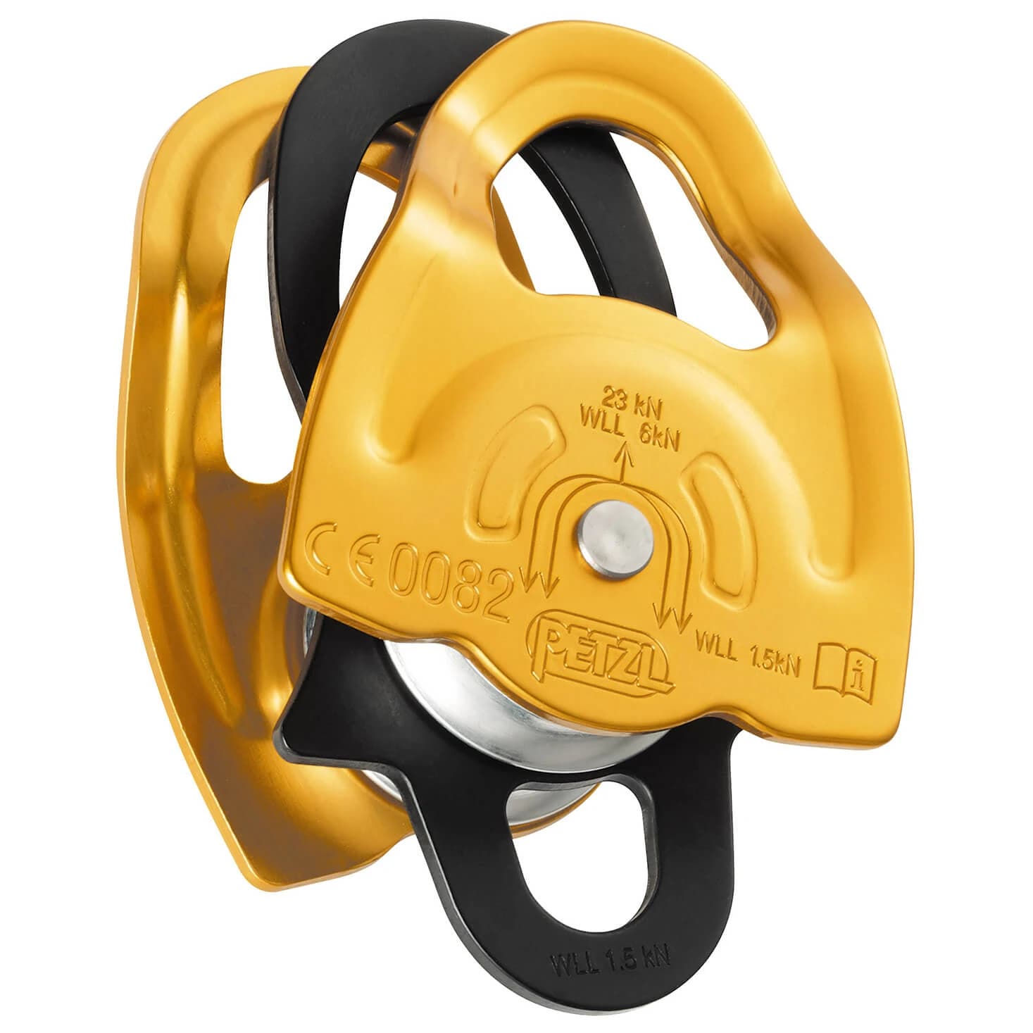 Въжена макара Petzl Gemini Rope pulley - Orange