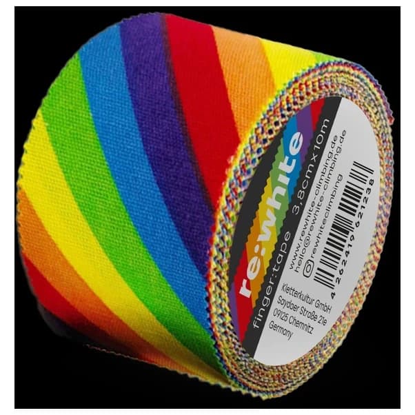 Тейп за пръсти re:white Tape - Rainbow