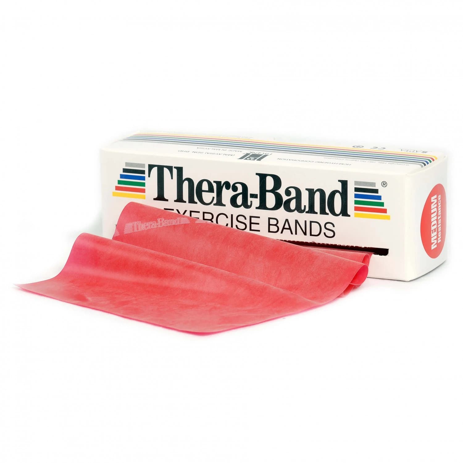 Ластик за тренировка Theraband Exercise Band Exercise band - Red