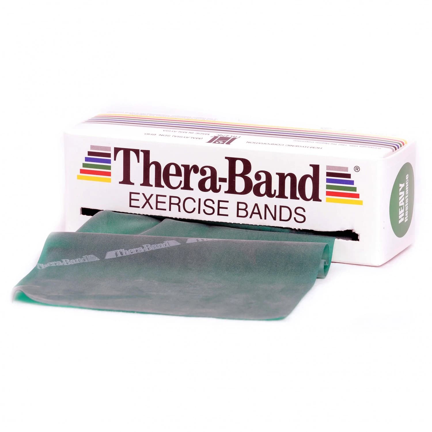 Ластик за тренировка Theraband Exercise Band Exercise band - Green