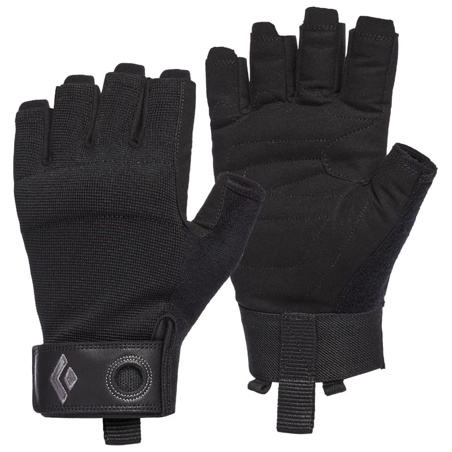 Ръкавици Black Diamond Crag Half-Finger Gloves - Black