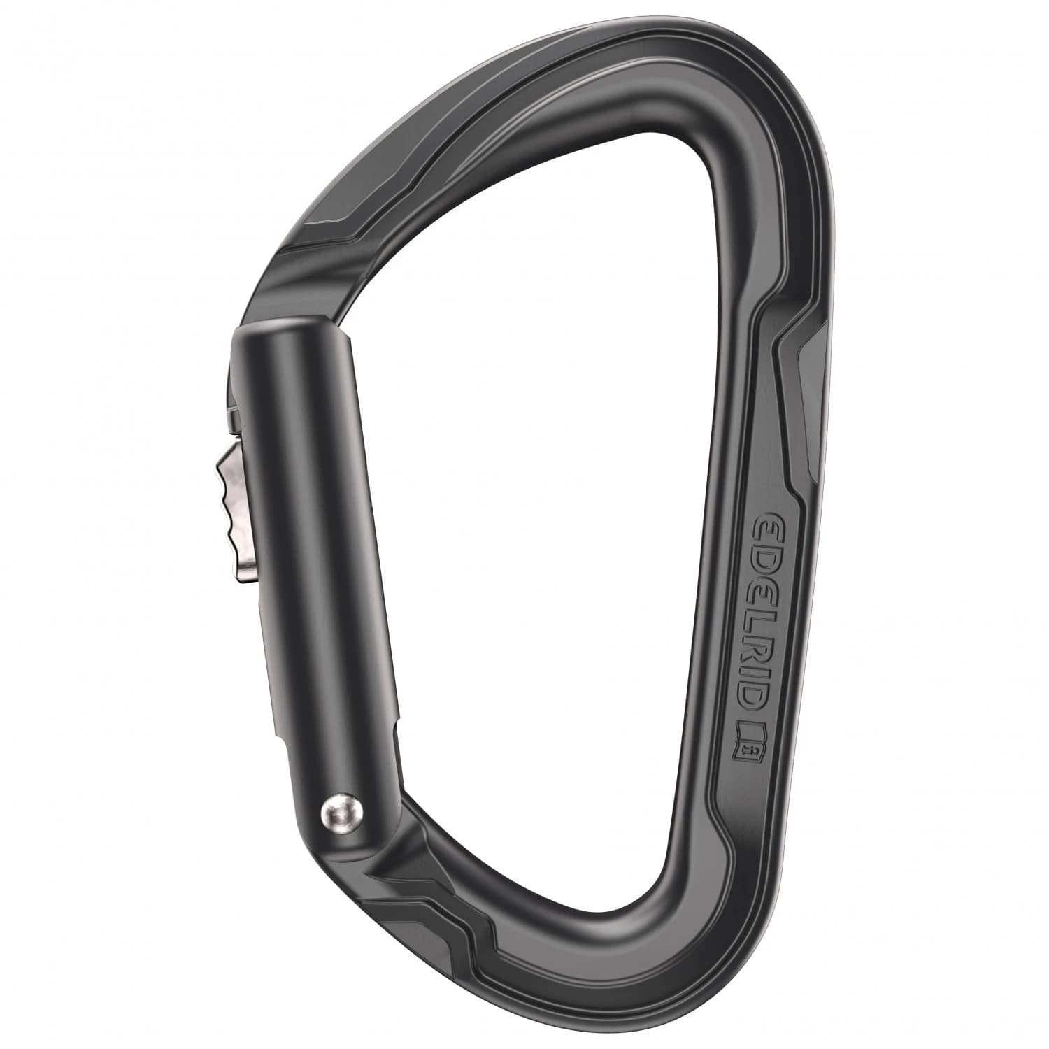 Заключващ се карабинер Edelrid Pure Slider III Locking carabiner - Night