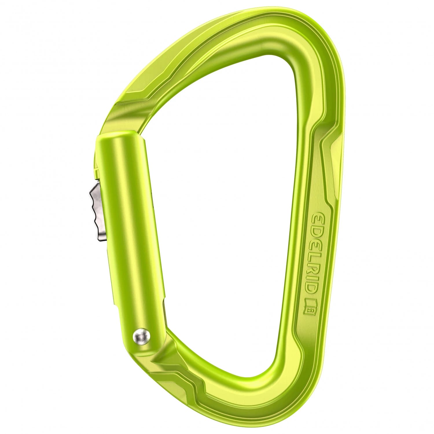 Заключващ се карабинер Edelrid Pure Slider III Locking carabiner - Oasis