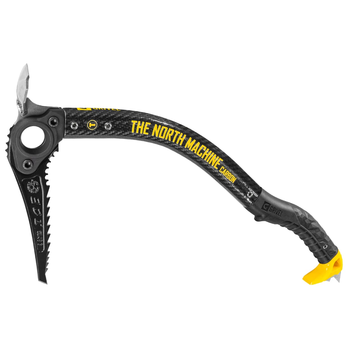 Инструмент за лед Grivel THE NORTH MACHINE CARBON Ice Adze Vario Ice tool - Schwarz