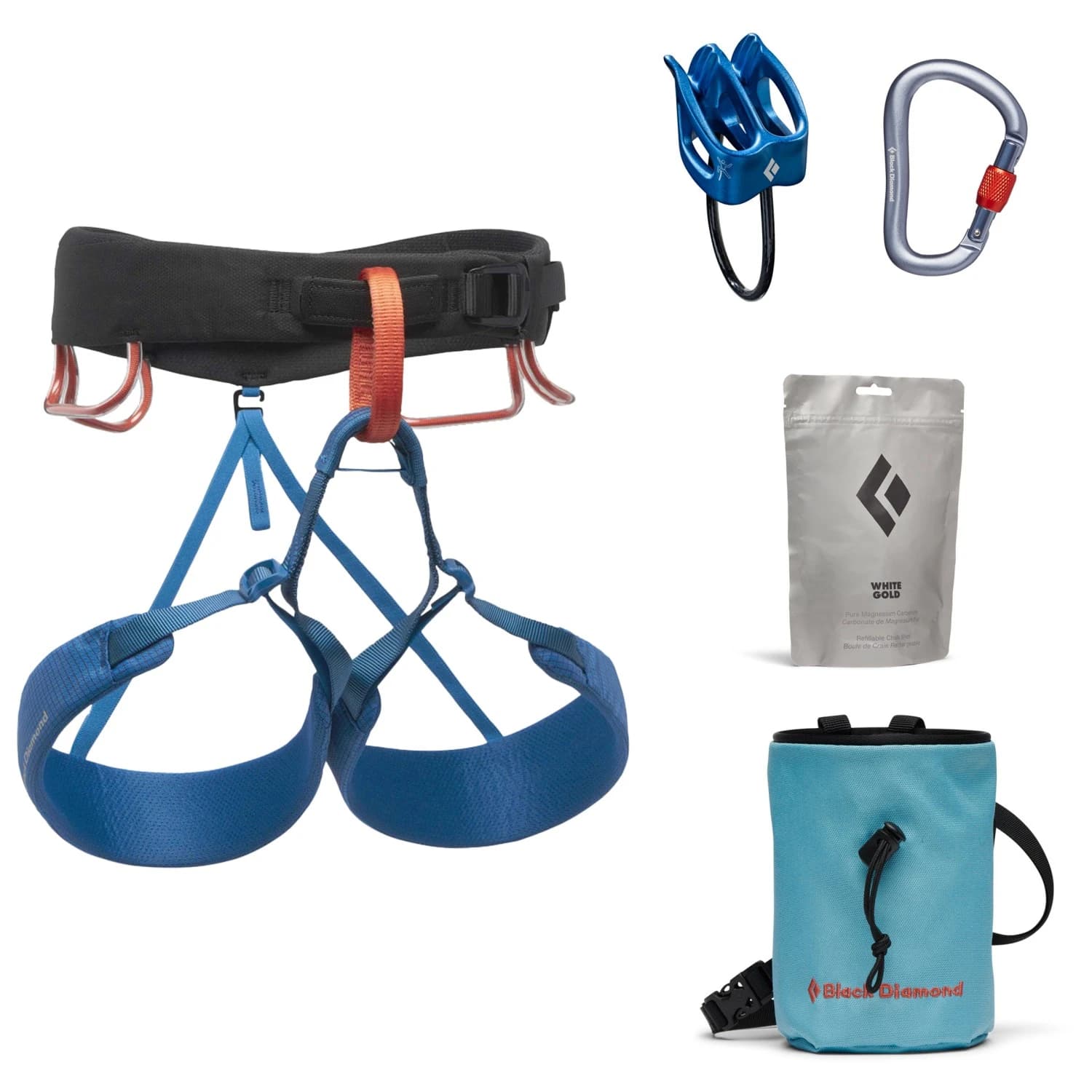 Комплект за катерене Black Diamond Momentum Harness Package Climbing set - No Color