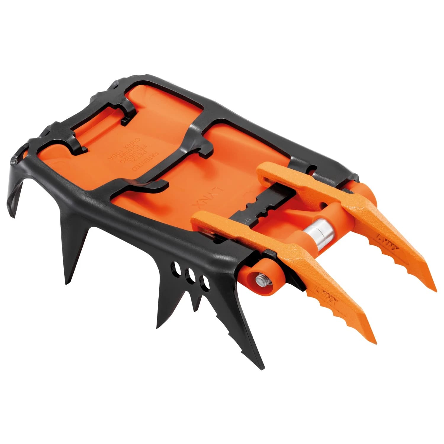Аксесоар за котки Petzl Lynx Front Sections Crampons - Black / Orange