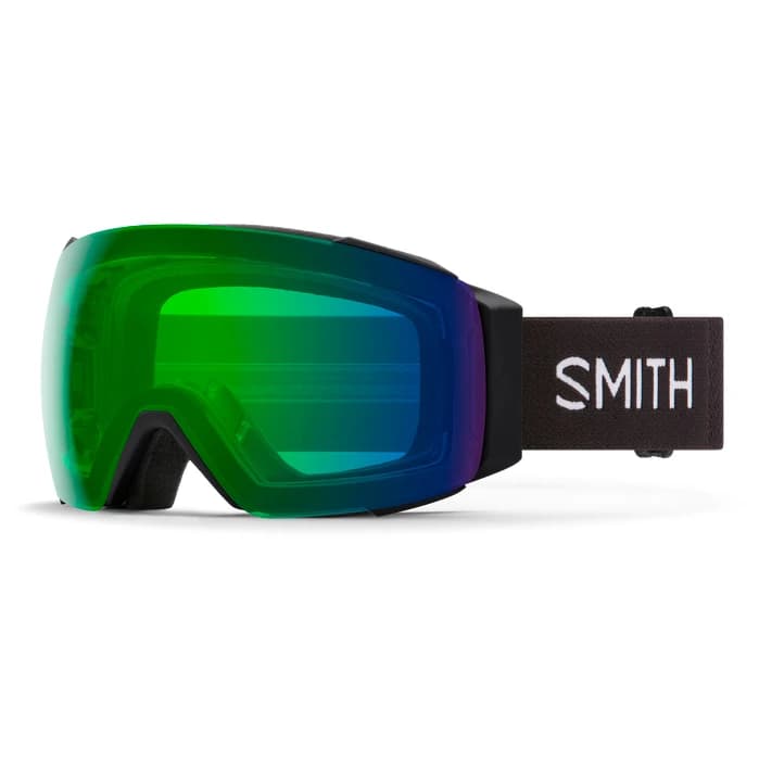 Ски маска Smith I/O MAG ChromaPOP S2 (VLT 23%) + S1 (VLT 55%) Ski goggles - Black / ED Green Mirror + Storm Blue Sensor Mirror