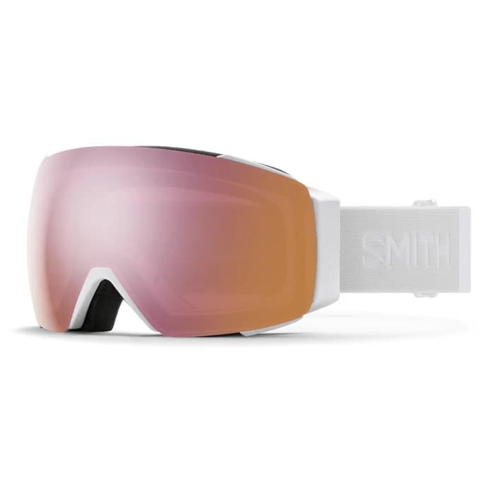 Ски маска Smith I/O MAG CP Mirror S2 (VLT 23%) + S1 (VLT 55%) Ski goggles - White Vapor / ED Rose Gold + Strom Blue Sensor Mirror