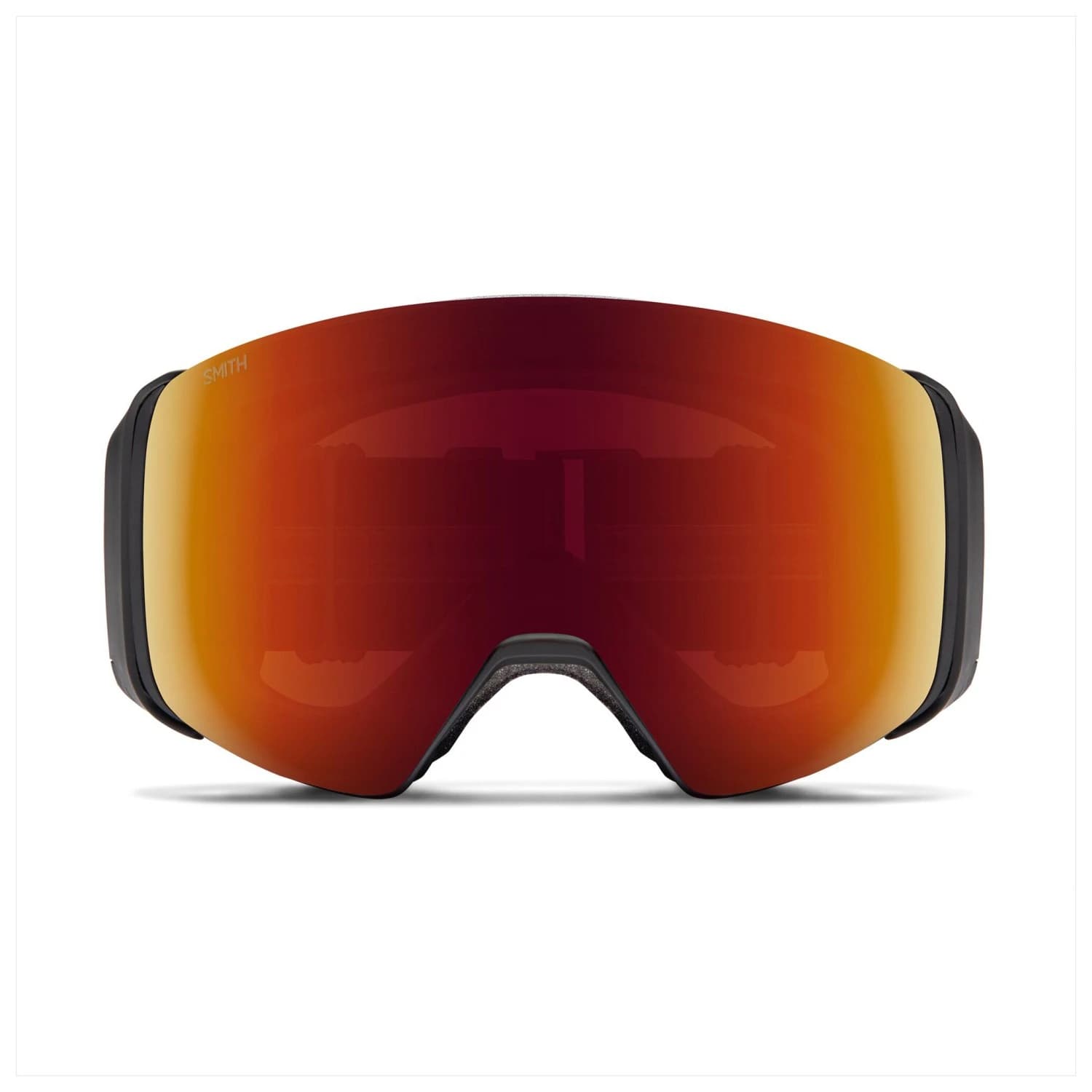 Ски маска Smith 4D MAG ChromaPop S3+S1 (VLT 16+65%) Ski goggles - Black / Sun Red Mirror + Storm Yellow Flash