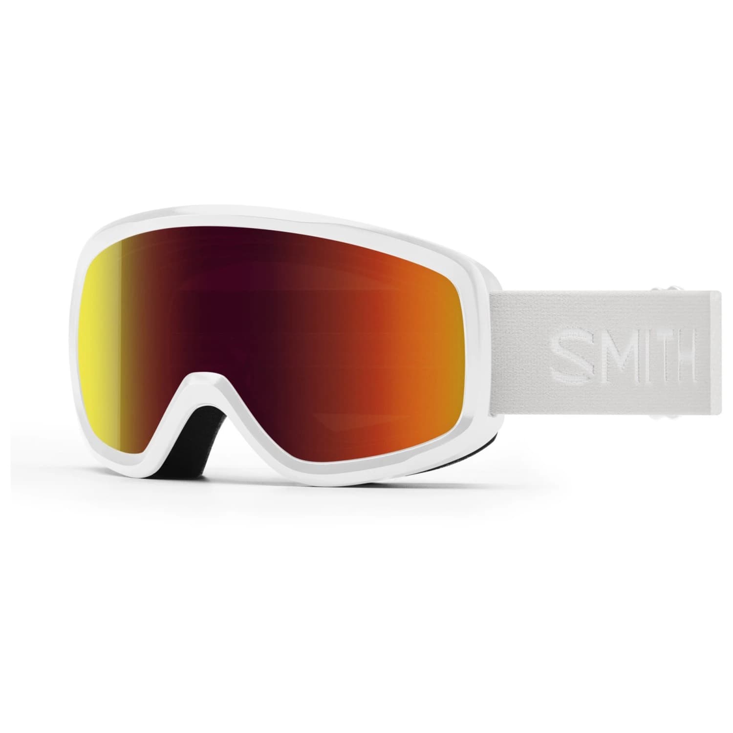 Детска ски маска Smith Kid's Snowday S3 (VLT 17%) Ski goggles - White / Red Sol-X Mirror