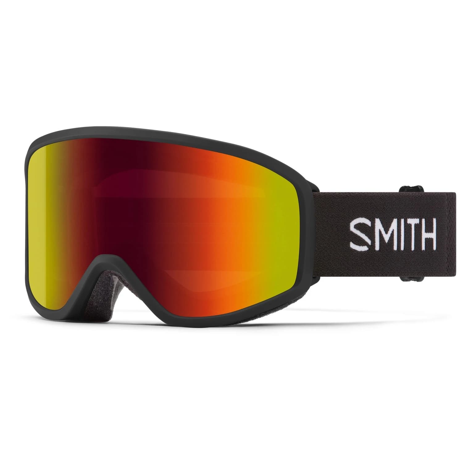 Ски маска Smith Reason OTG S3 (VLT 17%) Ski goggles - Black / Red Sol-X Mirror