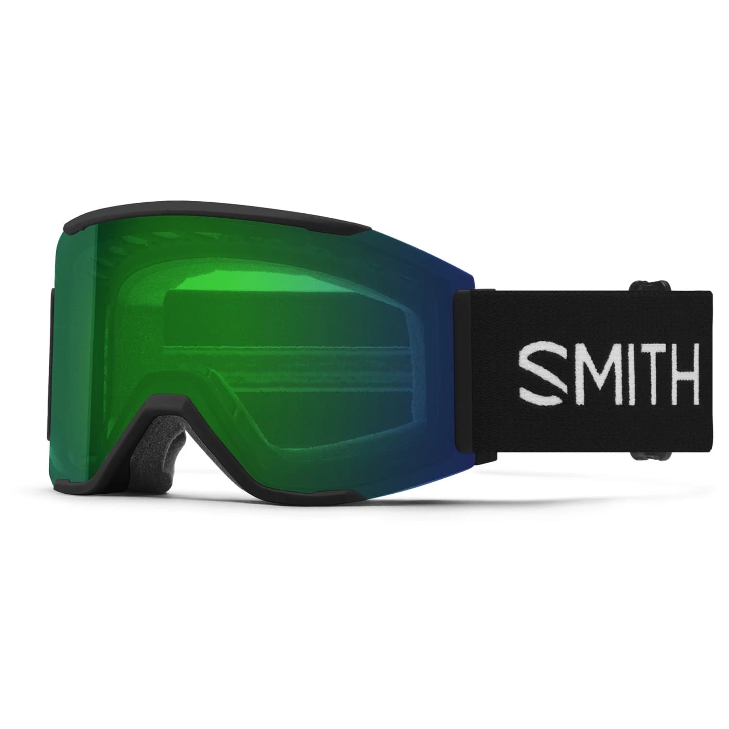 Ски маска Smith Squad MAG ChromaPop S2+S1 (VLT 23+55%) Ski goggles - Black / ED Green Mirror + Storm Blue Sensor Mirror