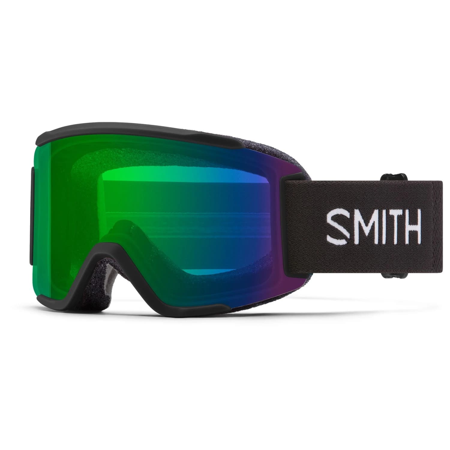 Ски маска Smith Squad S ChromaPop S2+S0 (VLT 23+84%) Ski goggles - Black / Everyday Green Mirror + Clear