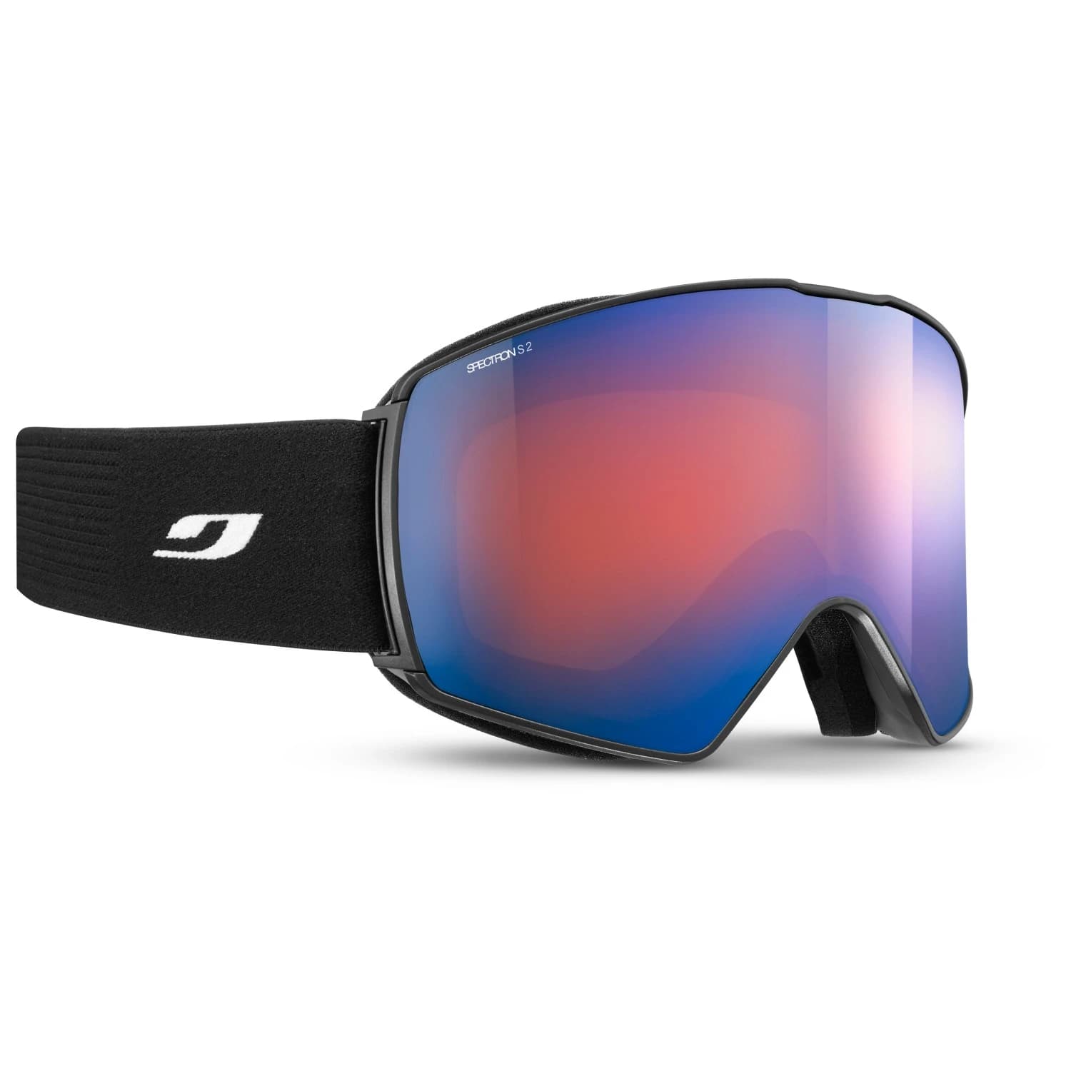 Ски маска Julbo Launcher Spectron S2 (VLT: 25%) Ski goggles - Black / Blue Flash