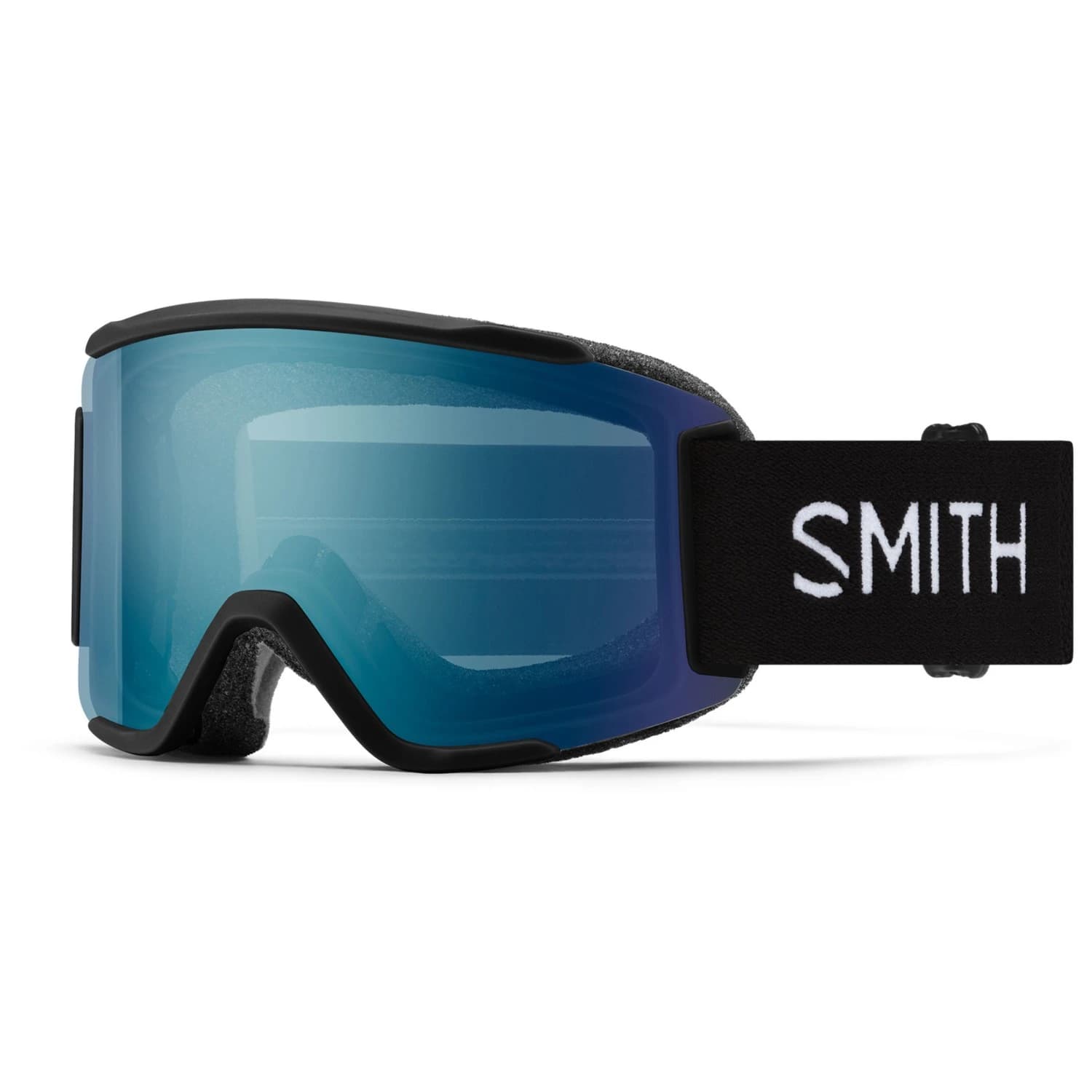 Ски маска Smith Squad S ChromaPop Mirror S2 VLT 23% + S1 VLT 65% Ski goggles - Black 2021 / Everyday Blue + Storm Yellow Flash
