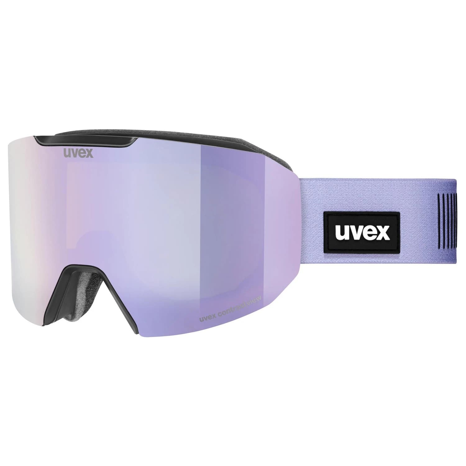 Ски маска Uvex Evidnt Attract S S2,S1 (VLT 27%,59%) Ski goggles - Black Matt / Mirror Lavender