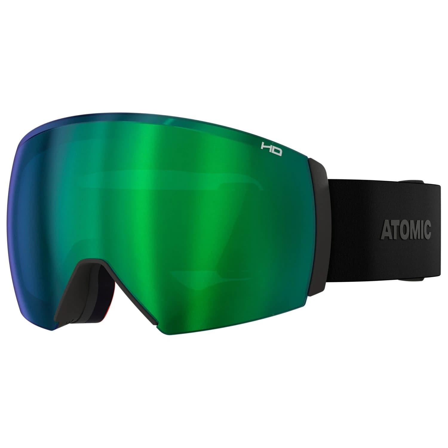 Ски маска Atomic Revent Q HD S2 Ski goggles - Black / Green HD