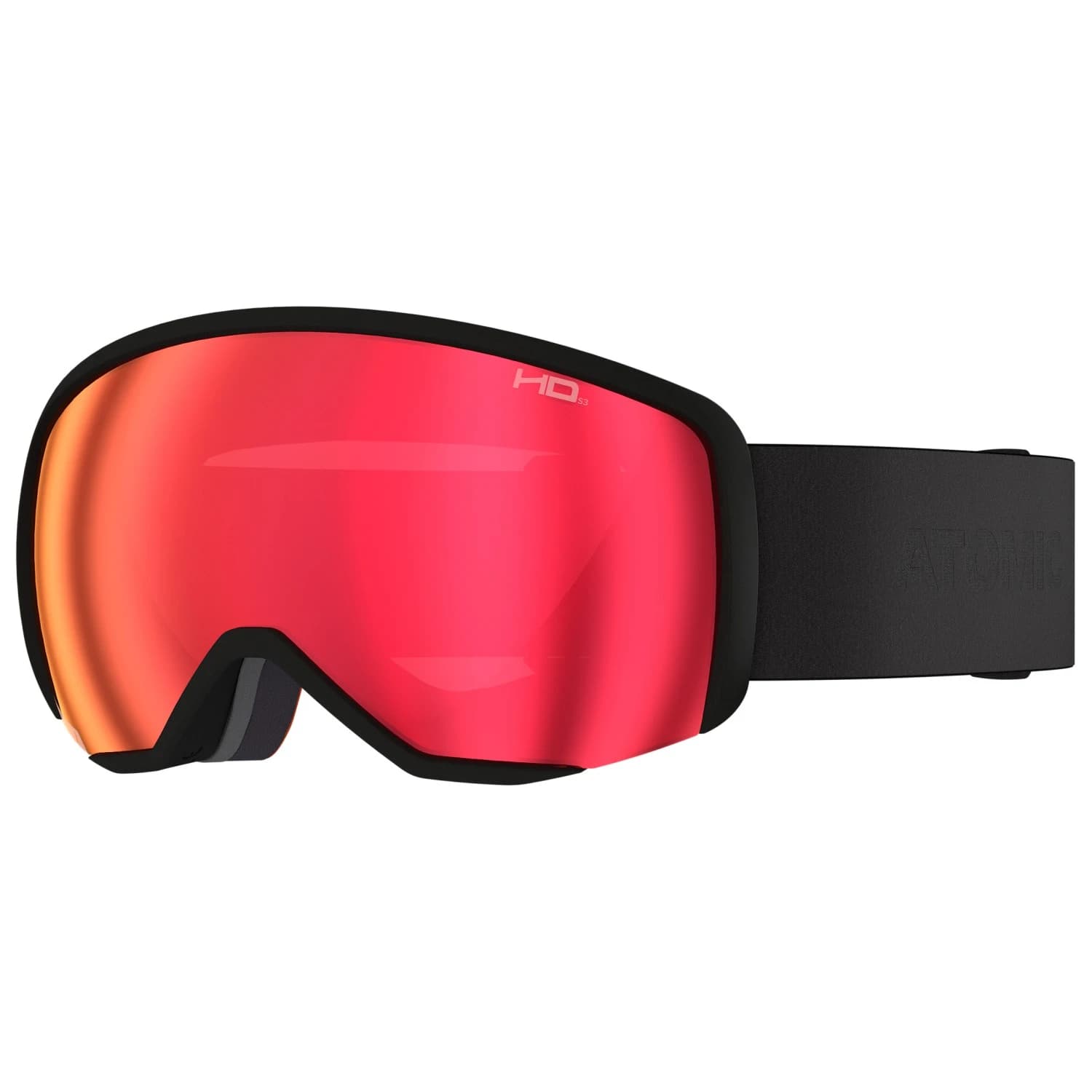 Детска ски маска Atomic Kid's Revent Junior S S2 HD Ski goggles - Black / Red HD