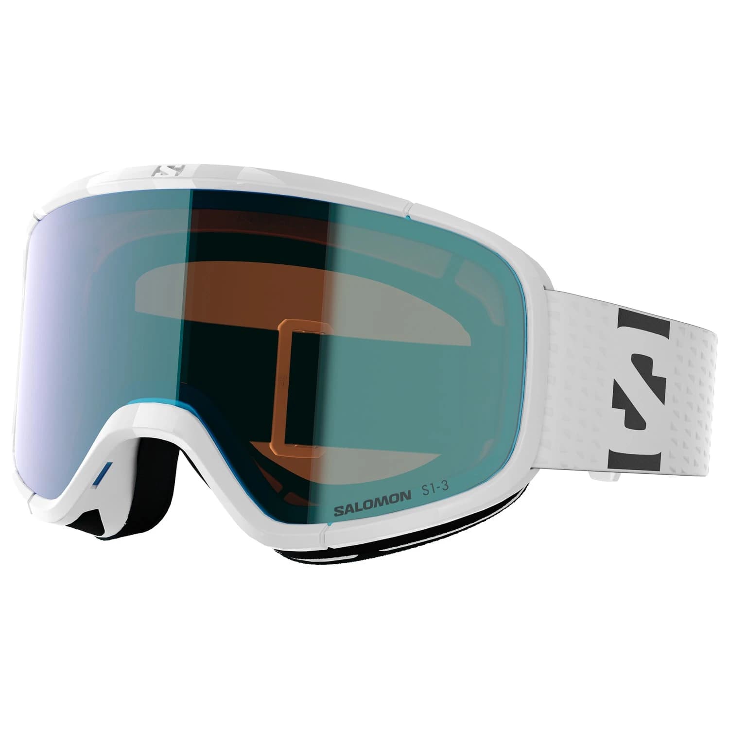 Ски маска Salomon Aksium 2.0 Photochromic Cat. 1-3 VLT 14-48% Ski goggles - White