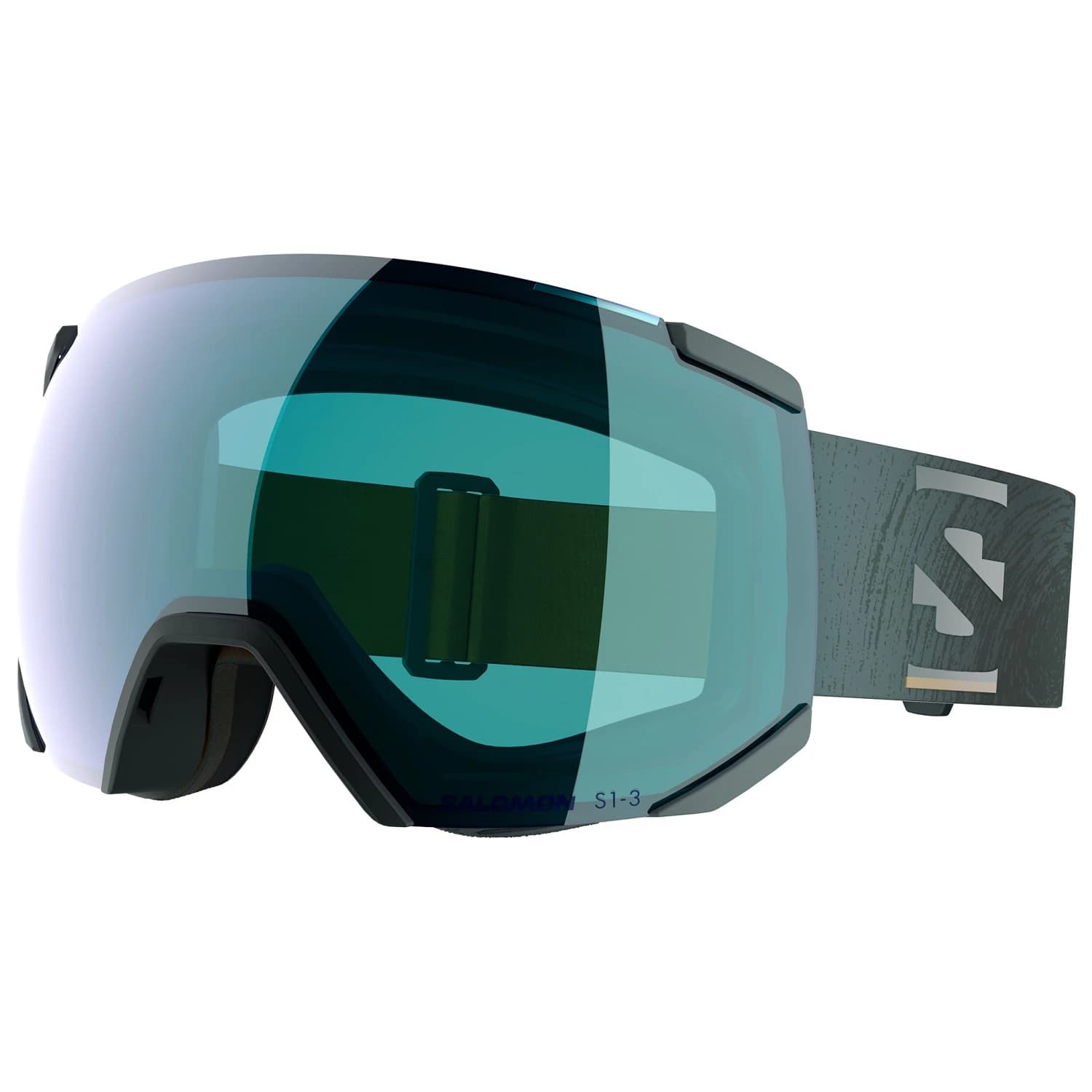 Ски маска Salomon Radium Photochromic Cat. 1-3 VLT 10-58% Ski goggles - Green Gables