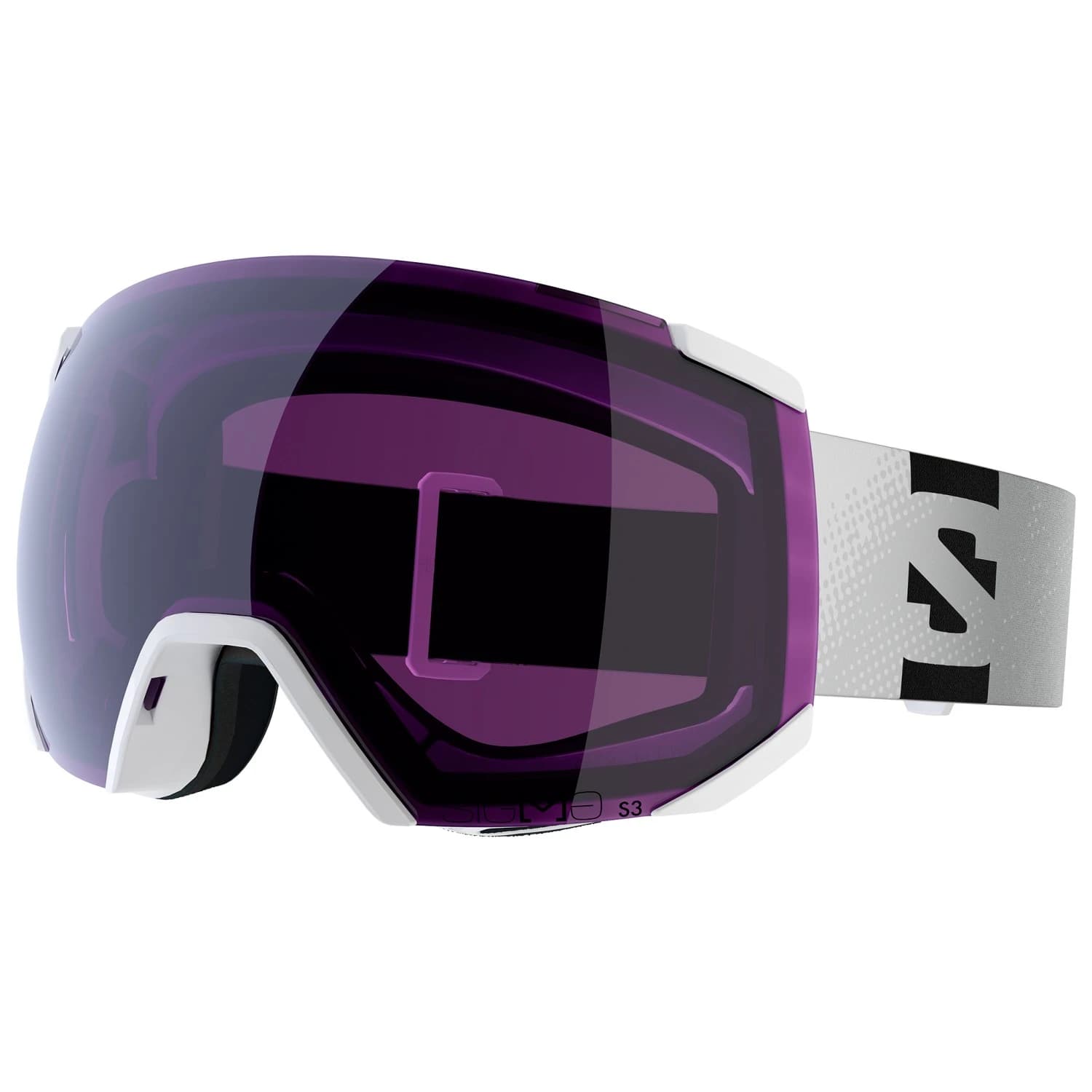 Ски маска Salomon Radium Sigma Cat. 3 VLT 13% Ski goggles - White