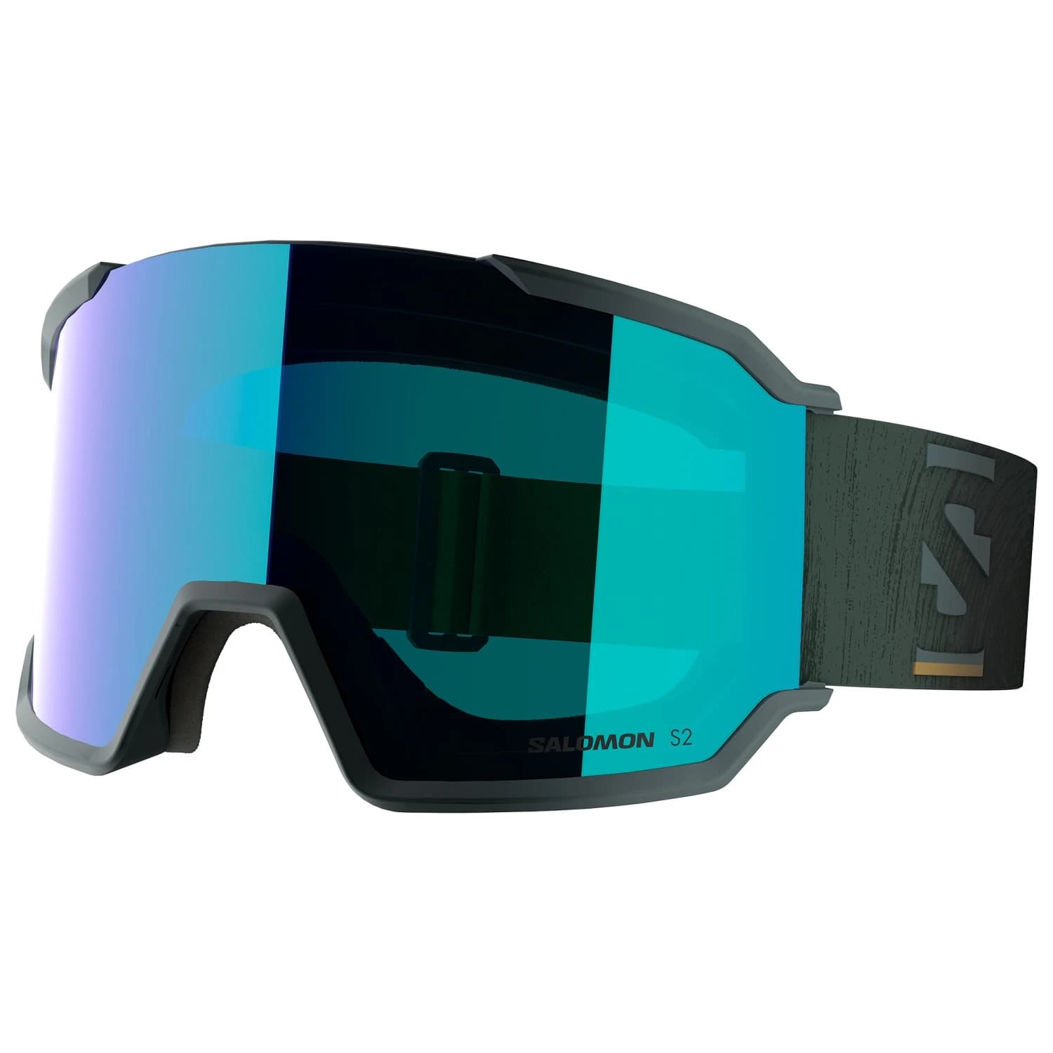 Ски маска Salomon S/View 3 ML Cat. 2 VLT 25% Ski goggles - Green Gables
