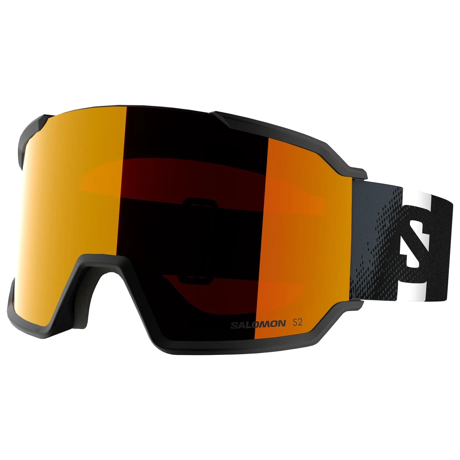 Ски маска Salomon S/View 3 ML Cat. 2 VLT 30% Ski goggles - Black / Mid Red