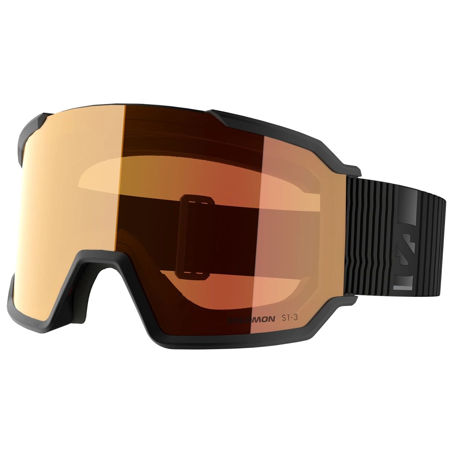 Ски маска Salomon S/View 3 Photochromic Cat. 1-3 VLT 10-46% Ski goggles - Black