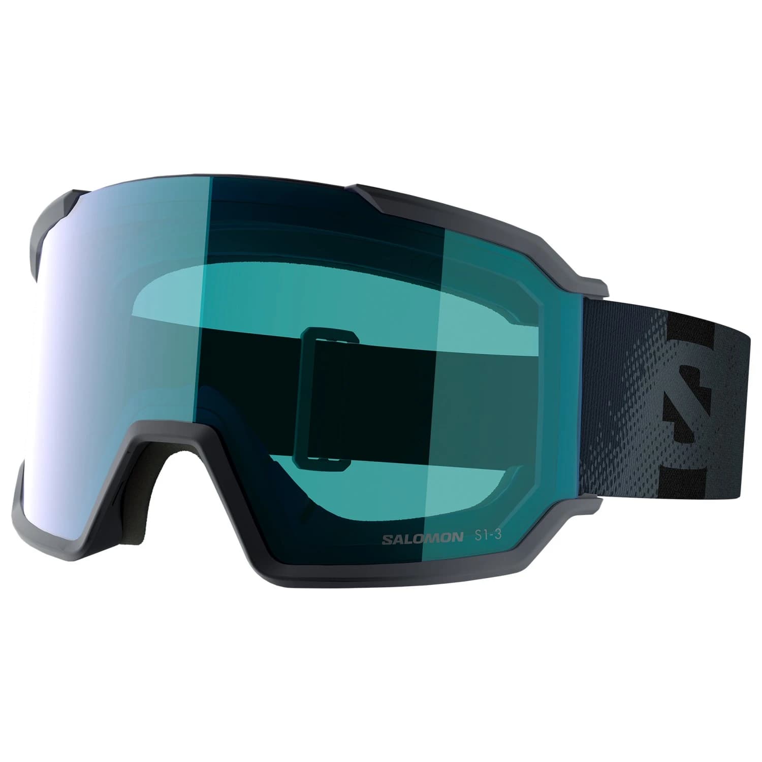 Ски маска Salomon S/View 3 Photochromic Cat. 1-3 VLT 10-58% Ski goggles - Black / Blue